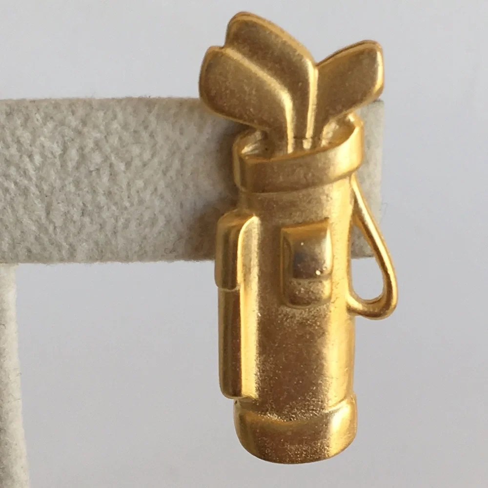 Men’s Golf Club Bag Lapel Tac Pin